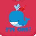 thumbnail image 4 of Inktastic Whale 1st Birthday Boys or Girls Baby Bib, 4 of 4