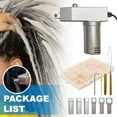 thumbnail image 5 of Dreadlock Machine - Twisting & Braiding Tool,Portable Electric Dreadlocks Maker for Hair Loc,Handheld Dreadlocks Maker with 6 Braiding Head & 290PCS Hair Decoration, 5 of 7