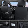 thumbnail image 2 of Fundas de Asiento Coverado SCU21 Juego Completo Cuero Napa Universal Impermeable, 2 of 5