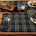 thumbnail image 2 of Park Designs Sturbridge Black Chindi Table Runner 54''L, 2 of 4