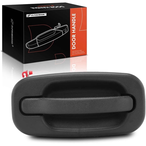 A-Premium Exterior Door Handle Compatible with Chevrolet Tahoe, Suburban 1500/2500 & GMC Yukon, Yukon XL 1500/2500 & Cadillac Escalade, Escalade ESV