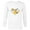 White, variant on Disney and Pixar’s Up Russel and Dug Heart - Long Sleeve T-Shirt for Men – Customized-White