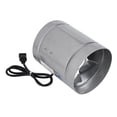 thumbnail image 1 of Exhaust Blower,4/6 Inch Portable Inline Exhaust Air Blower Duct Vent Fan Rugged and Tough, 1 of 8
