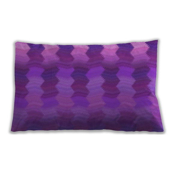 Ahgly Company Indoor Rectangular Contemporary Lumbar Throw Pillow, 13 inch by 19 inch