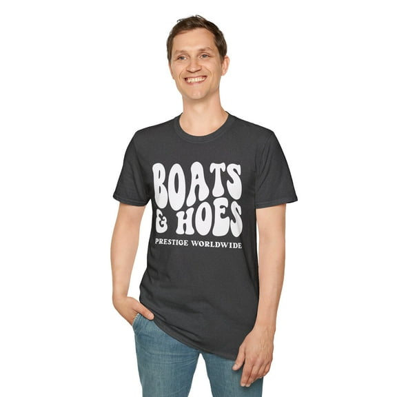 Boats And Hoes Prestige Worldwide, Gildan Unisex TShirt, Graphic Tee, S-3XL