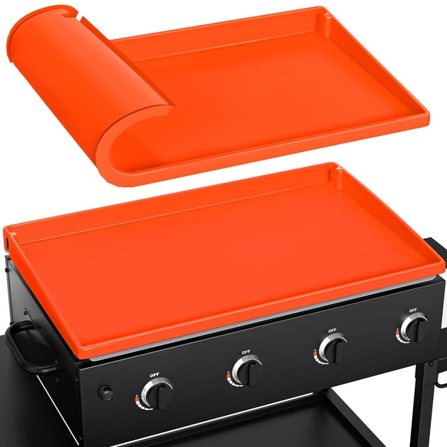 LOPNUR Full-Edge Silicone Grill Cover 36 Inch for Blackstone Griddle, Upgraded Heavy Duty Food Grade Silicone Mat for Blackstone Griddle Ac