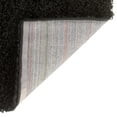 thumbnail image 5 of Unique Loom Solid Shag Collection Area Rug (7' 10" Square Jet Black), 5 of 7