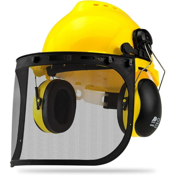 Casco Forestal NEIKO 53880A con Visera Protectora y Orejeras