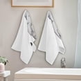 thumbnail image 3 of Watercolor Elephant Mother Hand Towels 2 PCS, Happy Mother's Day Kitchen Towel Ultra Soft and Highly Absorbent,Decorative Fingertip Face Towel for Bathroom Hotel, 28.3"x14.4", 3 of 4