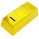 thumbnail image 5 of BRIGHTFUFU Alcancía de lingote de oro, hucha de lingote de oro simulado, bote para dinero de lingote de oro, decoración de lingote de oro falso, 5 of 7