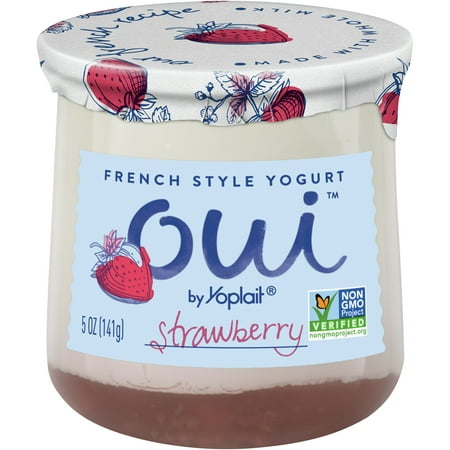 Oui by Yoplait Strawberry French Style Yogurt