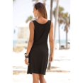 thumbnail image 3 of LASCANA Women's Pleated V-Neck Dress Ruching, 3 of 5