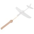 thumbnail image 5 of Avión de espuma blanca para exteriores, juguete volador para pintar, ideal para hacer tú mismo, 5 of 5
