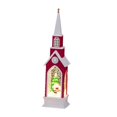 thumbnail image 4 of Decoración navideña iluminada, centros de mesa navideños, paisaje navideño, decoración luminosa para decoración de sala de estar , Capilla Roja Macarena Centros de mesa, 4 of 8
