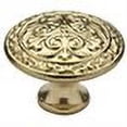thumbnail image 2 of Knobware C5178 Vintage American Knob 1.12 in. Diameter Midieval Burnished Brass, 2 of 2