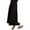 Black, variant on Maxi Wrap Skirts for Women Summer High Waisted Flowy A Line Casual Long Skirt Beach Vacation Clothes
