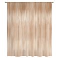 thumbnail image 2 of Beige Ombre Sheer Curtains 96 Inch Length, Light Filtering Voile Curtain Panel, Modern Abstract Art Gradient Rod Pocket Drapes Window Treatments for Living Room Bedroom 52"x96", 2 of 9