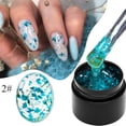 thumbnail image 4 of MEET ACROSS-esmalte de Gel para uñas, barniz de flores secas, rosa, morado, azul, Natural, para verano, 4 of 4