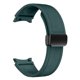 thumbnail image 1 of Compatible con Samsung Galaxy Watch 6/5/4, correa inteligente de 20 mm con hebilla magnética de silicona y cuero, 1 of 1
