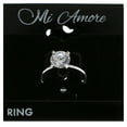 thumbnail image 2 of Mi Amore Cubic-Zirconia Sized-Ring Silver-Tone Size 9.00, 2 of 2