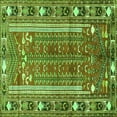 thumbnail image 1 of Ahgly Company Indoor Square Persian Green Traditional Area Rugs, 4' Square, 1 of 1