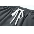 thumbnail image 4 of uikmnh Shorts Men Men's Summer Trendy Ice Silk Loose 5 Piece Beach Shorts Casual Pants Lightweight Comfortable Casual Wear Size:4XL, 4 of 6