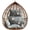 Grey Pink, variant on Patio Hanging Egg Chair Cushion Replacement Thicken Seat Pad Hammock Swing Chair Cushion for Patio Garden Bedroom