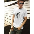 thumbnail image 2 of Border Collie Dog Watercolor Tee Men's -Image by Shutterstock, 2 of 4