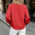 thumbnail image 3 of HAiming Women's Lightweight Jackets Long Sleeve Full Zip Casual Jackets Summer Fall Going out Jackets with Pockets, 3 of 5