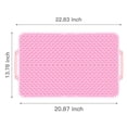 thumbnail image 4 of LNGOOR Double Layer Anti Tracking Waterproof Cat Litter Trapping Mat Black, 4 of 15