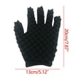 thumbnail image 3 of Kayannuo Christmas Sponge Eraser Black Curly Hair Gloves Modeling Gloves Curly Hair Sponge Hairdressing Tools Sponge Gloves, 3 of 7
