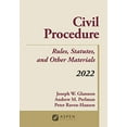 thumbnail image 1 of Pre-Owned Civil Procedure: Rules, Statutes, and Other Materials, 2022 Supplement (Paperback) 1543856225 9781543856224, 1 of 1