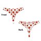 thumbnail image 3 of Balery Hand Drawn Tomatoes Tangas de Algodón para Mujer con Estampado – Ropa Interior Sexy, Transpirable, G-string-Large, 3 of 6