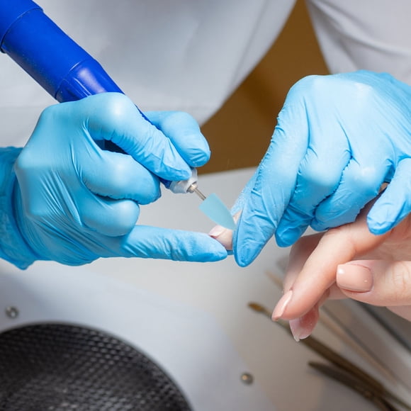 WASHWEPE 5Ud Brocas De Silicona Para Taladro De Con Acabado Fino Para Salón Y Uso Personal