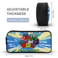 thumbnail image 2 of Geometry Dash 3PCS Casual Backpack Set Bookbag + Pencil Case + Lunch Bag Combination For Travel Work Camping, 2 of 8