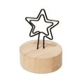 thumbnail image 3 of Place Card Holder Free Standing Cute Metal Wire Photo Holder Table Number Stand Star, 3 of 9