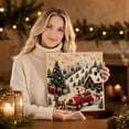 thumbnail image 5 of DIY Christmas Pearl Diamond Painting Art Kit 3D Wall Decor 12x12 Inch 5D Diamond Craft Kit Pearl Bead Art Kit for Adults Gem Mosaic Art Beginner Crafts Stress Relief Birthday Gifts, 5 of 6