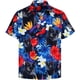 thumbnail image 5 of Camisas hawaianas divertidas para hombre, camisas de playa con botones y manga corta con estampado completo, blusa de verano de gran tamaño para hombres y mujeres, 5 of 5