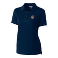 thumbnail image 2 of Women's Cutter & Buck Navy Toledo Mud Hens Advantage Tri-Blend Pique Polo, 2 of 3