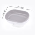 thumbnail image 4 of Unique Bargains 1 Pc Suction Cup Soap Dish Double Layer Gray Soap Dish for Bathroom Kitchen 5.12"x3.54"x2.95", 4 of 6