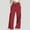 Wine, variant on LSLJS Cargo Pants Women Wide Leg Drawstring Waisted Outdoor Joggers Casual Solid Color Athletic Work Pants with Muilt Pockets, S-2XL