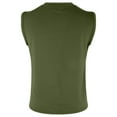 thumbnail image 5 of Rigardu tank tops men Men's Spring And Summer Daily Casual Sleeveless V Neck Vest T Shirt tank top for men Army Green + L, 5 of 5