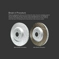 thumbnail image 4 of R1 Concepts Front Rear Brakes and Rotors Kit |Front Rear Brake Pads| Brake Rotors and Pads| Optimum OEp Brake Pads and Rotors |Hardware and Sensor Kit|fits 2008-2015 Mercedes-Benz C250, C300, 4 of 6