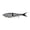 Chrome Gizzard, variant on Berkley PowerBait® Nessie, 11 in, Rainbow Trout
