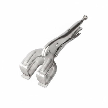 JunZheHub U Jaw Locking Pliers Heavy Duty Flat Jaw Locking Pliers Grip Hand Tool for Industrial Metalworking 11 Inch Welding