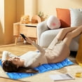 thumbnail image 3 of Reusable Summer Mat Foldable Ice Pillow Multifunctional Water Filled Seat Cushion For Indoor Use Large 90X48CM Size, 3 of 4