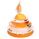 thumbnail image 5 of Rompecabezas Interactivo De Pista Desmontable Con Bola De Juguete De Torre Para Gatos, 5 of 8