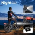 thumbnail image 5 of GSPEED A03 Peak 1500W Electric Bike, 20" Fat Tire All-Terrain Bikes,Up to 70-90miles,624Wh 48V 13Ah battery 28mph Ebike for Adults with Suspension UL2849，White, 5 of 13