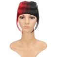 thumbnail image 3 of WIFKLSIIPG Perruque Frange pour Femmes Frange avant Tête à Clipser Extension de Cheveux Humains Perruque Frange à Air Favoris Frange Qi Épingle à Cheveux, 3 of 6