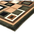 thumbnail image 5 of Handcraft Rugs-Modern Contemporary Living Room Rugs-Abstract Carpet with Geometric Pattern-Sage Green/Mocha/Black/Ivory/Brown 5x7 feet, 5 of 8